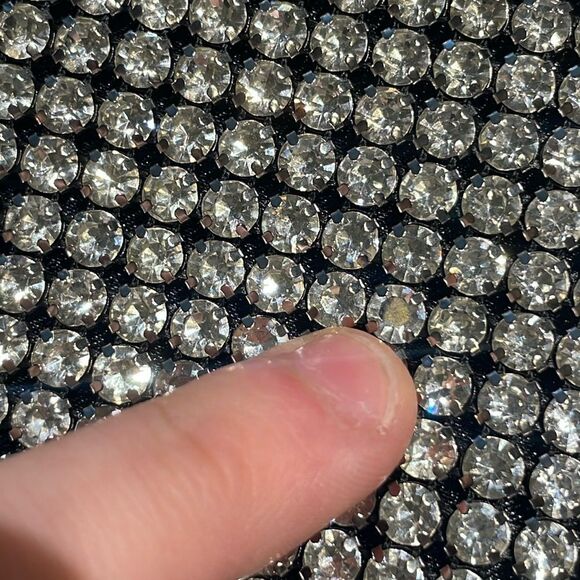 AMBER SCEATS | NWOT Stella Crystal clutch/bag *flawed - Picture 6 of 13